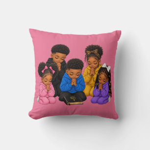 Children praying cushion