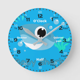 Children Time Learning Acrylic Wall Clock