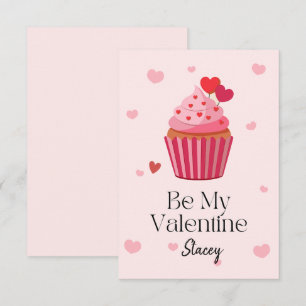 Children Valentine Be Mine Cupcake