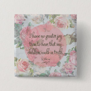 Children Walk in Truth 15 Cm Square Badge
