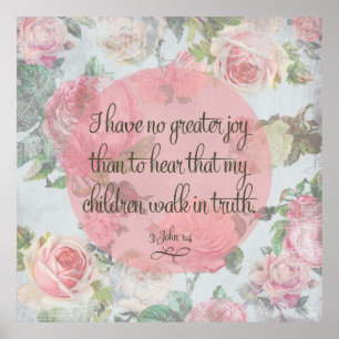 Children Walk in Truth Poster
