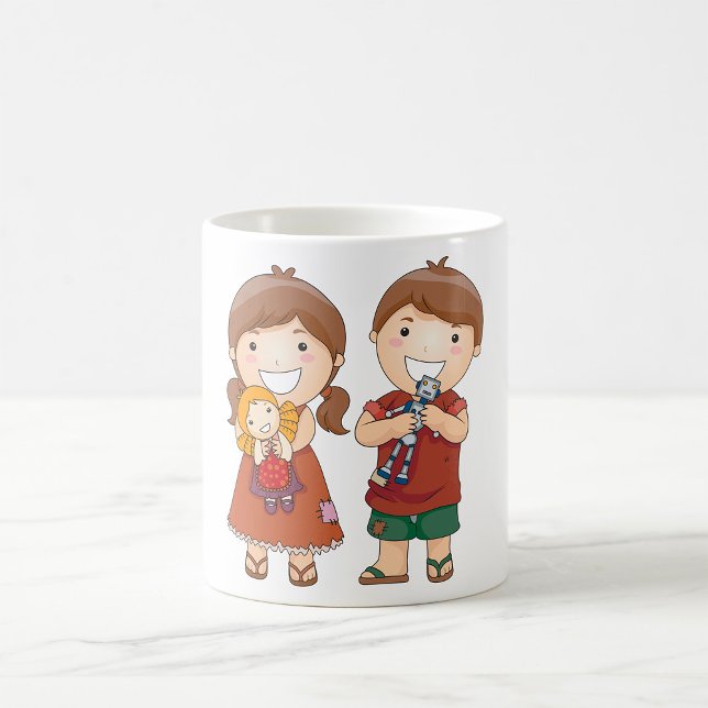 Children With Toys Coffee Mug (Creator Uploaded)