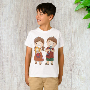 Children With Toys T-Shirt