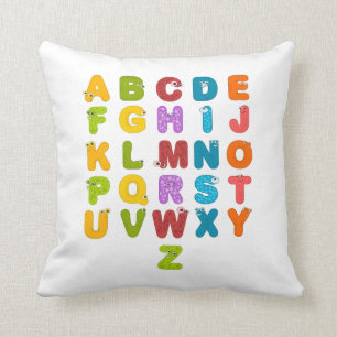 Children's Alphabet Cushion