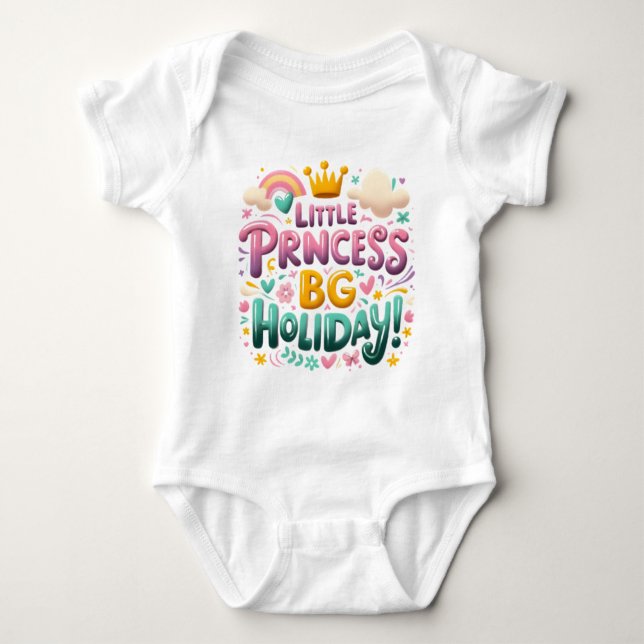 Children's bodysuit with a funny inscription (Front)