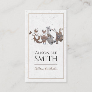 Children's Book Author Business Card