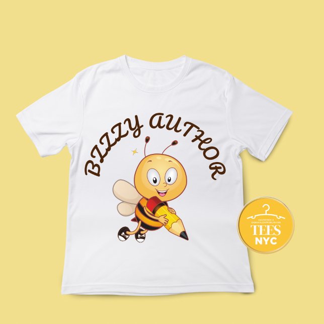 Children's Book Author Unisex Bee T-shirt  Tri-Blend Shirt (Creator Uploaded)