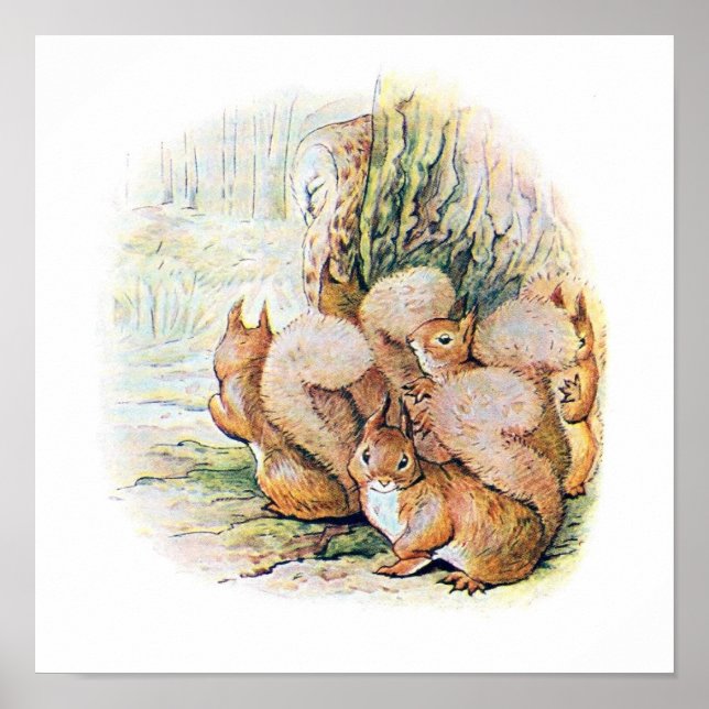 Children's Book Illustration Poster (Front)