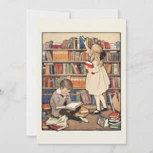 Children's Book Week by Jessie Willcox Smith Invitation