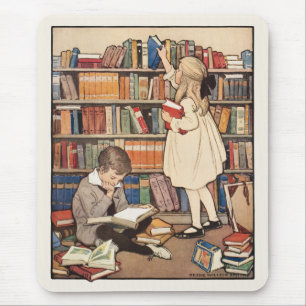 Children's Book Week by Jessie Willcox Smith Mouse Pad