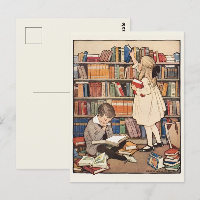 Children's Book Week by Jessie Willcox Smith Postcard (Front/Back)