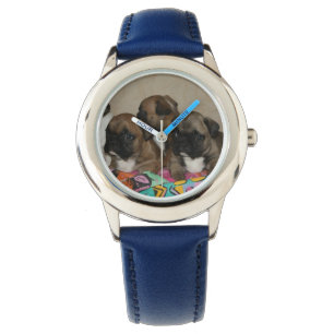 children's clock French bulldoggee watch