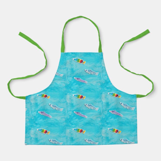 Children's Day Koinobori apron (Front)