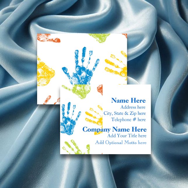 Children's Daycare Business Card (Creator Uploaded)