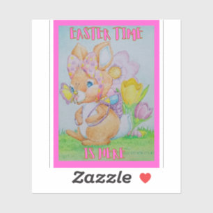 Children's Eastertime Sticker