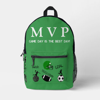Children's Expression Collection- Boys Printed Backpack