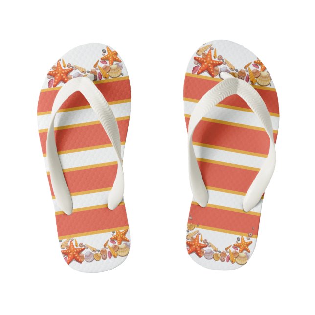 Children's Expression Collection -Girls Flip Flops (Footbed)