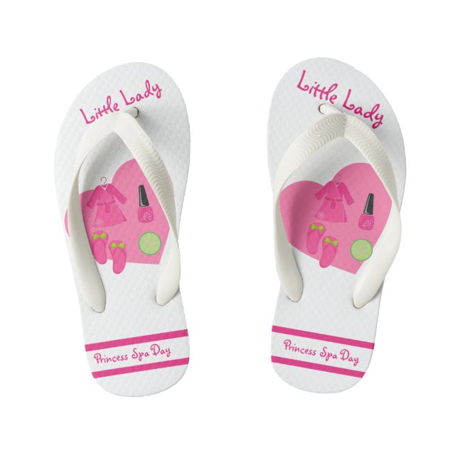Children's Expression Collection Girls Flip Flops  (Footbed)