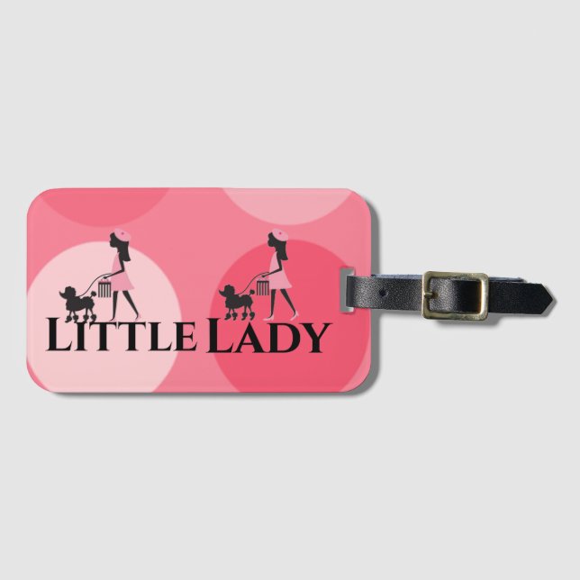 Children's Expression Collection  Girl's Luggage Tag (Front Horizontal)