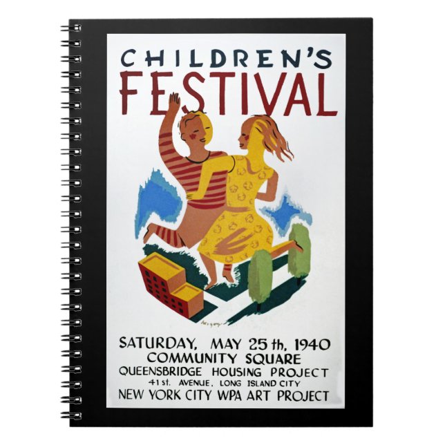 Children's Festival Notebook (Front)