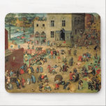 Children's Games , 1560 Mouse Pad<br><div class="desc">Children's Games | by Pieter the Elder Bruegel | Art Location: Kunsthistorisches Museum,  Vienna,  Austria | Flemish Artist | Image Collection Number: XIR68945</div>