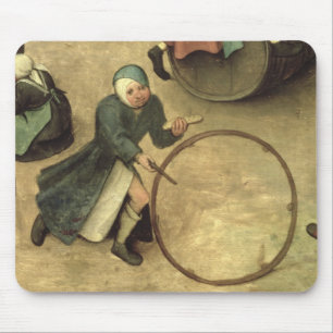 Children's Games : detail of a child with a Mouse Pad