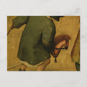 Children's Games, detail of bottom section Postcard
