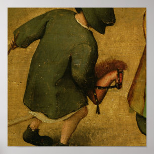 Children's Games, detail of bottom section Poster