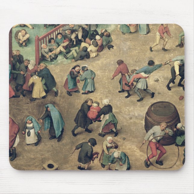 Children's Games : detail of left-hand section Mouse Pad (Front)