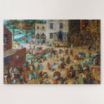 Children's Games | Pieter Bruegel the Elder | Jigsaw Puzzle<br><div class="desc">Children's Games is a 1560 painting by Pieter Bruegel the Elder.</div>