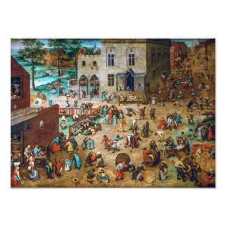 Children's Games | Pieter Bruegel the Elder | Photo Print