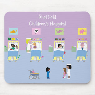 Children's Hospital Ward Customisable Mouse Pad