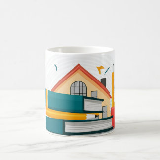 Children's household items or everyday objects.  C Coffee Mug