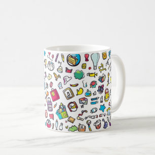 Children's household items or everyday objects. C Coffee Mug