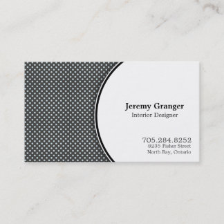 Children's Interior Designer Business Card - Dots