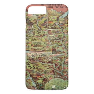 Children's Map of the United States Case-Mate iPhone Case