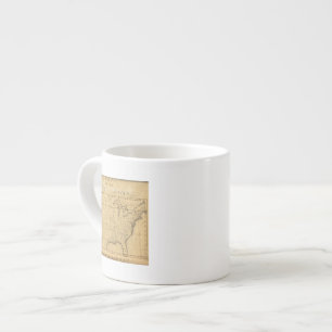 Children's Map Of The United States Espresso Cup