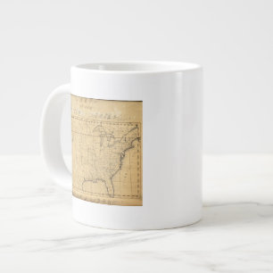 Children's Map Of The United States Large Coffee Mug
