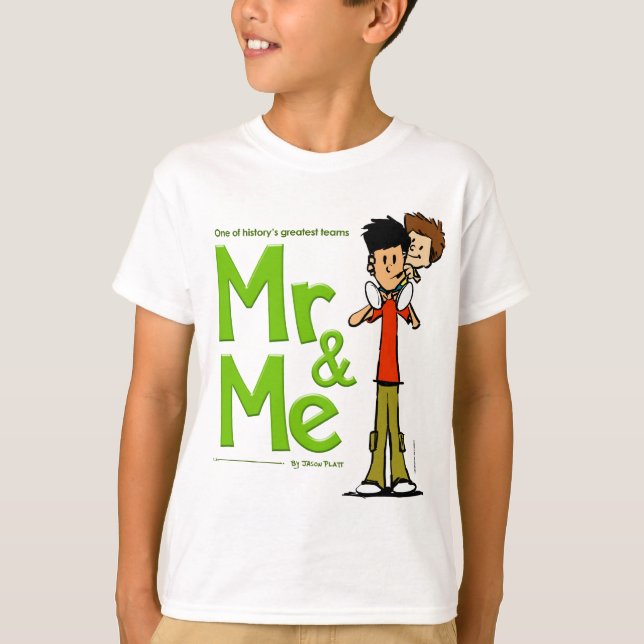 Children's Mister & Me Character Tee (Front)