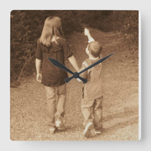 Children's PHOTO Clock Template