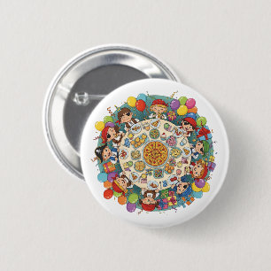 Children's Pirate Costume Party 6 Cm Round Badge