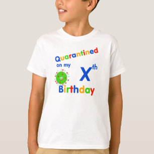 Childrens Quarantined Birthday T-Shirt