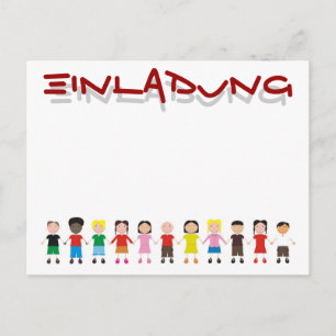 Children's Row Postcard