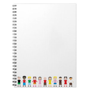 Children's Row Spiral Notebook