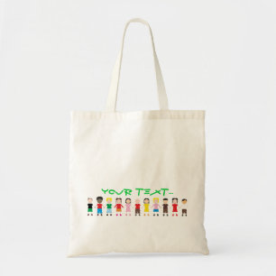 Children's Row Tote Bag