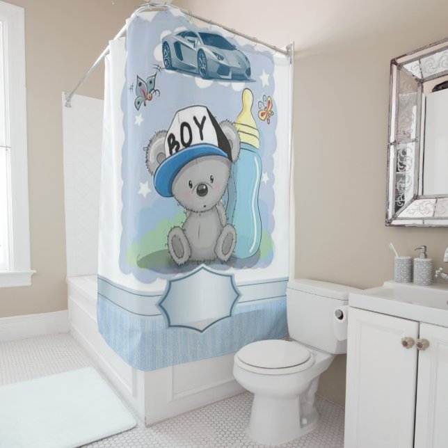 Children's Shower Curtain (In Situ)