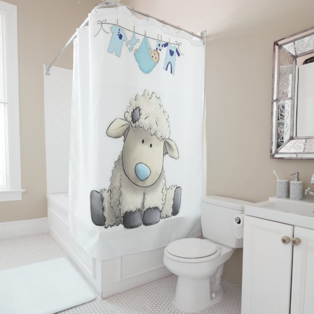 Children's Shower Curtain (In Situ)