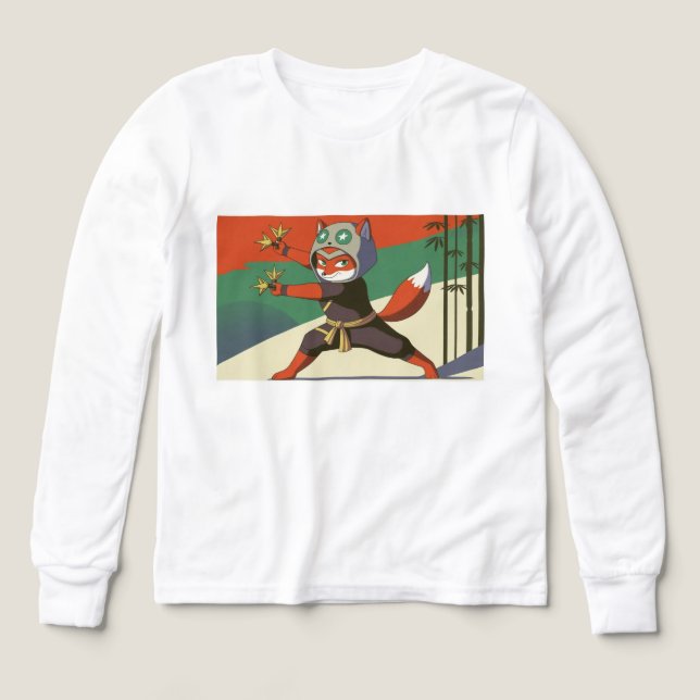 🥷 🦊 children's sweater (Design Front)