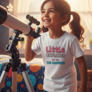 children's t-shirts with text, little explorer