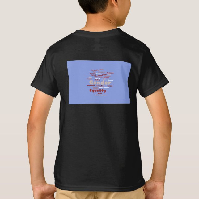 Children's Tops: back layout T-Shirt (Back)